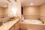 Guest bath w/ shower & tub