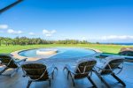 Pool with a beautiful ocean view