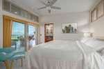 Guest room with King bed. Sliding doors to the lanai.