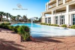 Zero entry pool at Ariel Dunes I, one of 3 pools