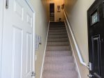 Entry way on 1st floor of home. This vacation home has two sets of stairs. 