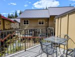 Enjoy the fresh mountain air on your private deck