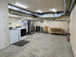 Private washer and dryer available for guest use in the garage