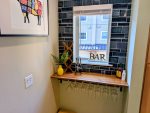Custom bar area perfect for hosting your friends