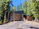 Being surrounded by trees helps this home stays cool all summer