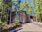 There is no shortage of beautiful forest and wetland views around this cabin