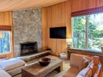 Large Smart TV available in the living room