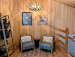 Enjoy a good book or your morning cup of coffee with forest views 