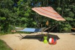 Hammock with umbrella