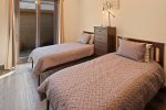 Third bedroom with 2 Twin XL extra long beds