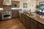 Beautiful kitchen with high-end Viking appliances