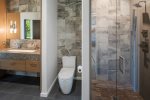 Full bathroom downstairs.  