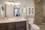 Recently remodeled master bathroom  