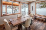 Fabulous dining table for meals, entertaining or a favorite board game.