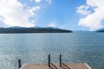 Warm swimming in Ellisport bay in the summer. 