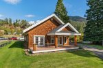 A separate 3 bedroom guest house behind the main home. 