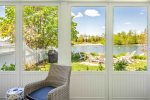 Screened in porch