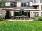 Summer Outdoor Terrace off the Living Room 