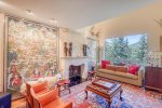 Living Room with Gas Fire Place and Mountain Views 