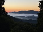 Sunrise at Laurel Ridge Cabin