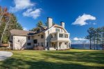 Large and Luxurious Sebago Lake Home With Sprawling Lawn, Dock Access, and Beautiful Views