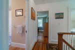 Guest cottage stairs to bedrooms