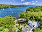 Luxurious Rockport Harbor Oceanfront Home With Private Sandy Beach and Dock