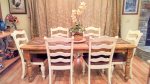 Main level: Dining Area off of Kitchen with sliding glass door access to side deck