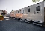 The Camp RV Park Bend Oregon Restroom, Shower, and Laundry Trailer