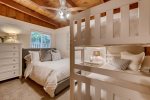 2nd Bedroom - Sleeps 6 - LUX Bedding - Ceiling Fan