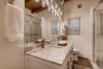 Double Sink - LUX Towels - Great Lighting