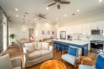 Luxury Interior of the Harbor House Entertaining Area