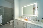Front Bedroom Bathroom has walk in shower