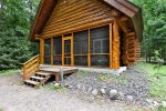 Screen Porch Facing Lake