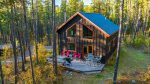 Exterior with deck seating and Gas BBQ Grill