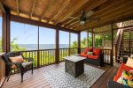 Lower Screened in Porch with Propane Fire-Pit