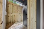 Blue Spruce - outdoor shower