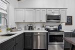 Fully stocked kitchen