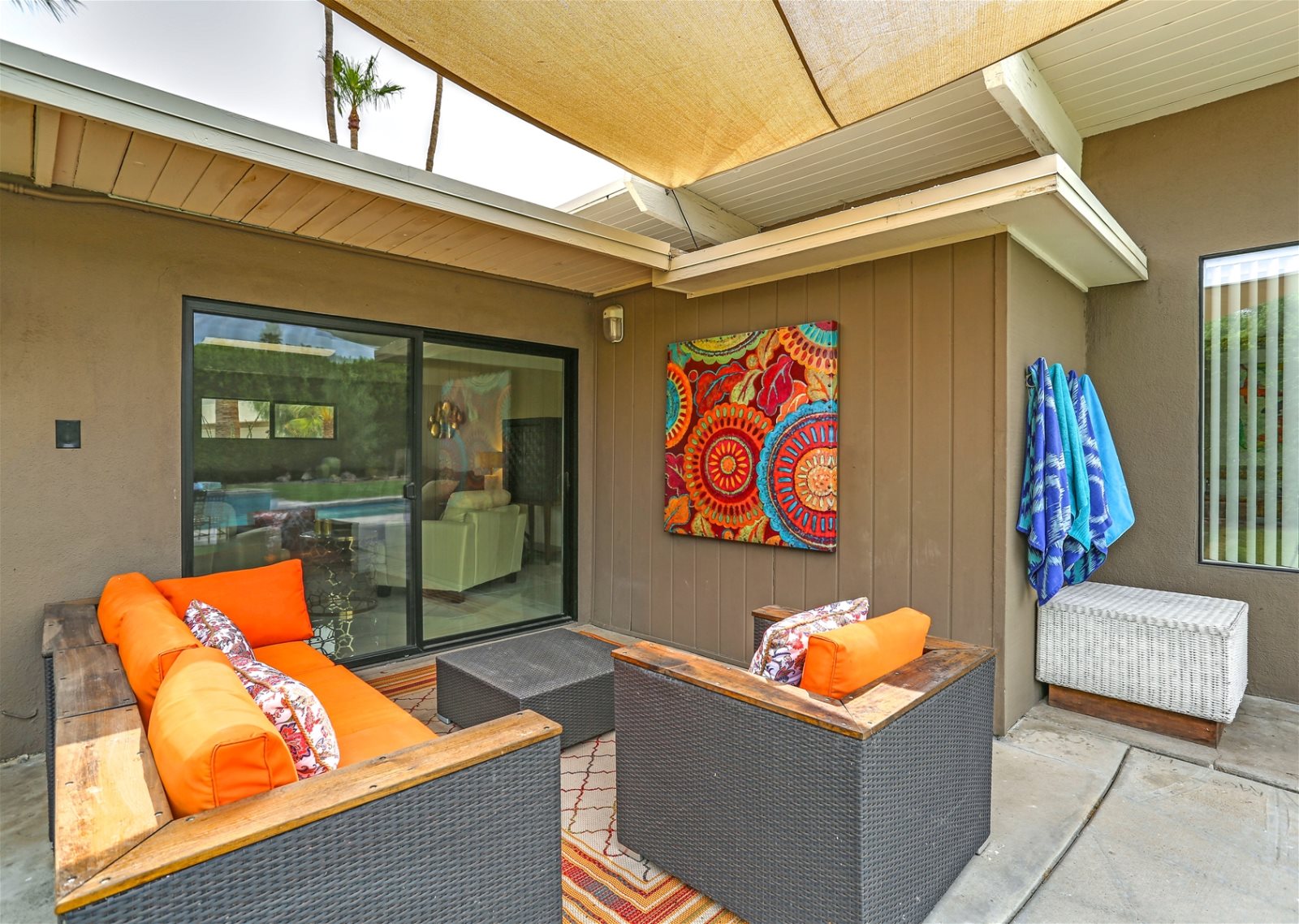 The Happy Hour Hideaway Rancho Mirage Vacation Rental Poolside