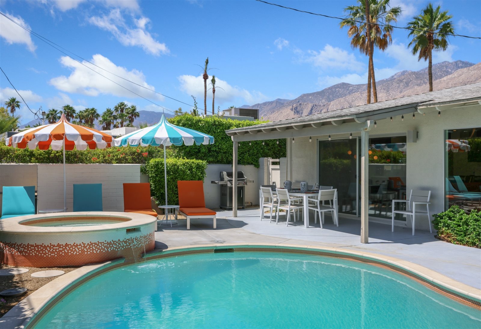 Poolside Bungalow - Palm Springs Vacation Rental - Poolside Vacation ...