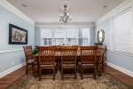Sunset Island 32 Seaside Drive Dining Area