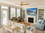 Sunset Island 2 Shore Point Drive Living Room