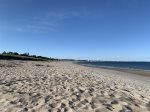 Short walk to Ferry Beach street dead-ends to beach