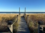 Private path to beach