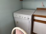 Dryer in kitchen