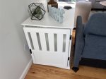 Two end table dog crates