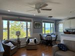 Open Concept Living Room with Ocean Views