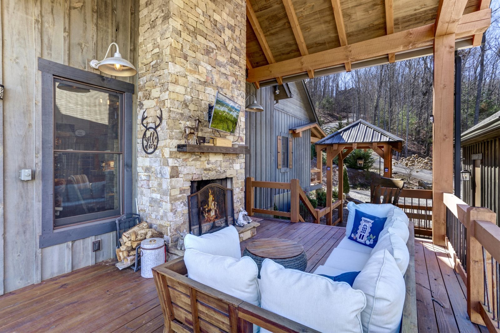 View of A RUSTIC ELEGANCE, Luxury Cabin Rental | Above The Rest