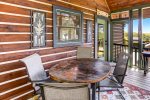 2ND FL ENTRY w/SCREENED-IN PORCH LUNCH TABLE