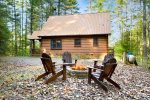 FIREPIT FACING WHISPERING WINDS